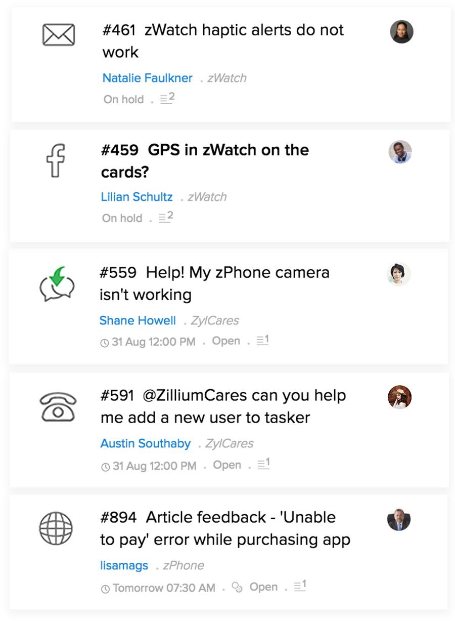 客户服务工单支持系统 - Zoho Desk