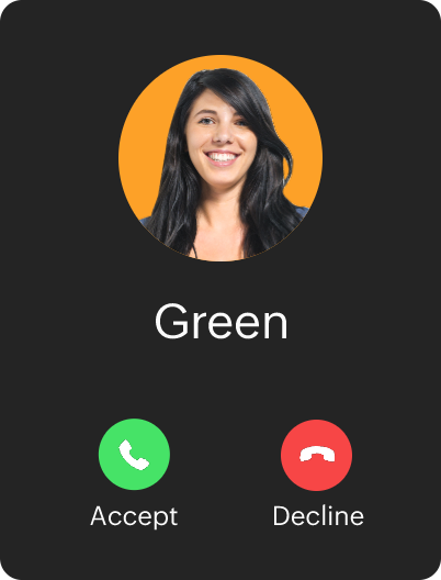 Voice 绿色拨号器